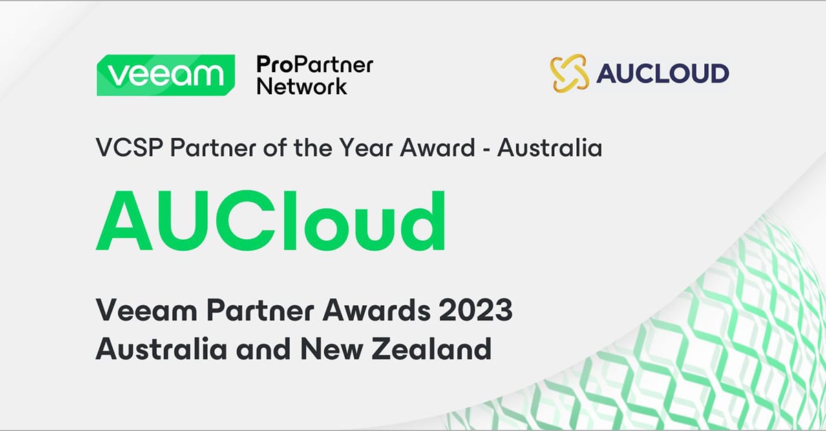 AUCloud awarded ‘Cloud Service Provider Partner of the Year’